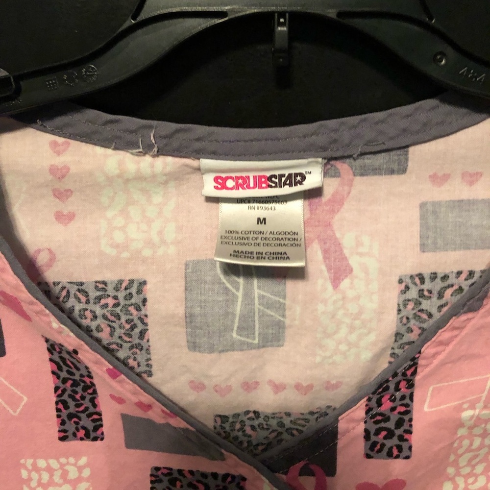 Scrub top - Picture 2 of 2